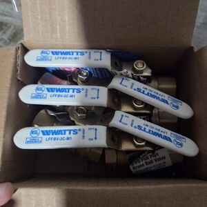 5 Watts 88005687 LFFBV-3C-M1 1/2" Full Port Threaded Ball Valve